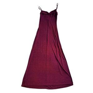 ❤️ Intimately Free People Red Slinky "Bare It All" Bodycon Slip Dress ❤️